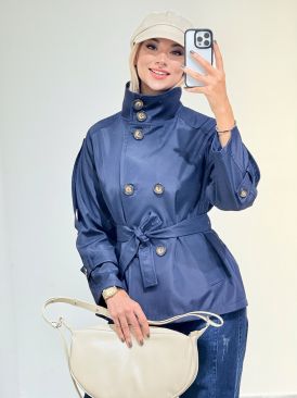 بارانی سانتانا دو جیب کد 19741