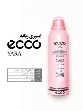 اسپری بدن زنانه ECCO کد 20187
