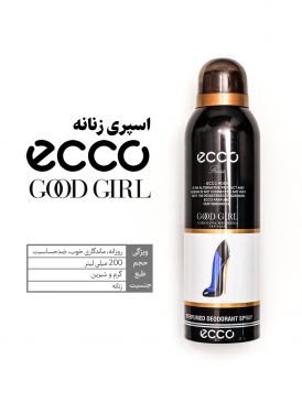 اسپری بدن زنانه ECCO کد 20188