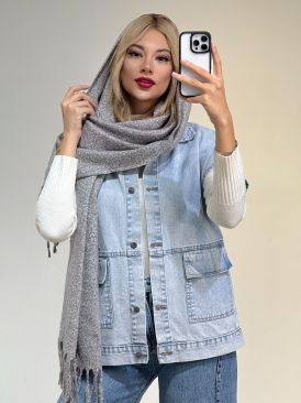 وست جین دو جیب کد 20283