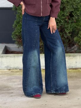 شلوار جین شافل کد 19889