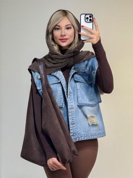 وست جین دو جیب کد 20339