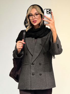 کت شش دکمه توییت تولید ایواز کد 19973