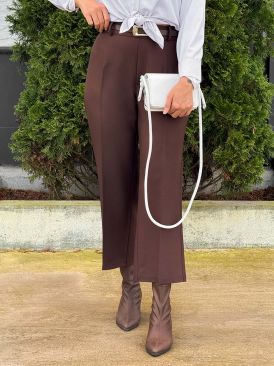 شلوار واید لگ کج راه تولیدایواز کد 20255