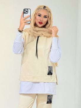 ست سه تیکه شلوار دورس کد 19916