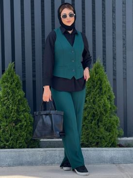 تصویر ست ژیله و شلوار کد 18464