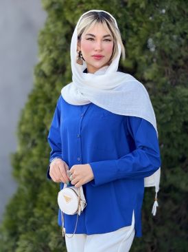 شومیز تک جیب تولید ایواز کد 18363