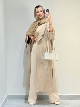 مانتو بلند زنانه کد 18721