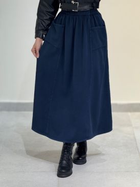 دامن دو جیب کد 20263 