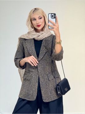 کت شنل جیب نما کد 19895