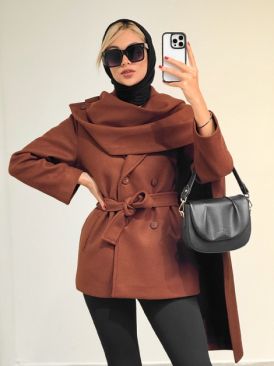 پالتو شالدار کد 20367