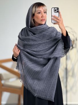 شال نخی وارداتی کد 20554