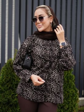 شومیز بوگاتی پلنگی کد 20710