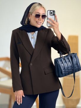 کت مازراتی یقه بلیزر تولیدایواز کد 20421