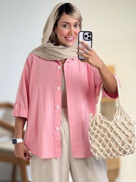 شومیز بهاره لینن کد 20959