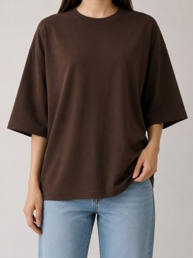 تیشرت باکسی رنگی کد 21172