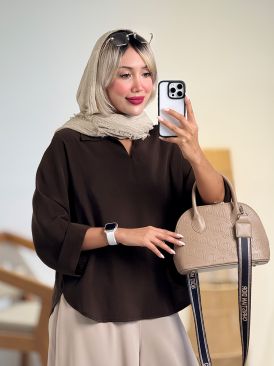 شومیز جلو بسته فلور کد 21225