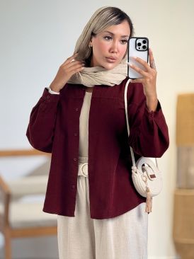 شومیز لینن تابستانه کد 21238