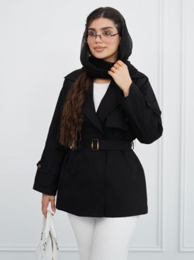 بارانی ژیله دار کد 22074
