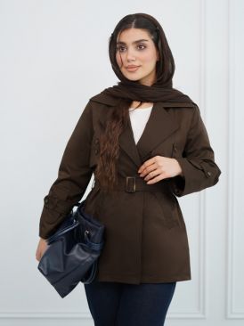 بارانی ژیله دار کد 22074