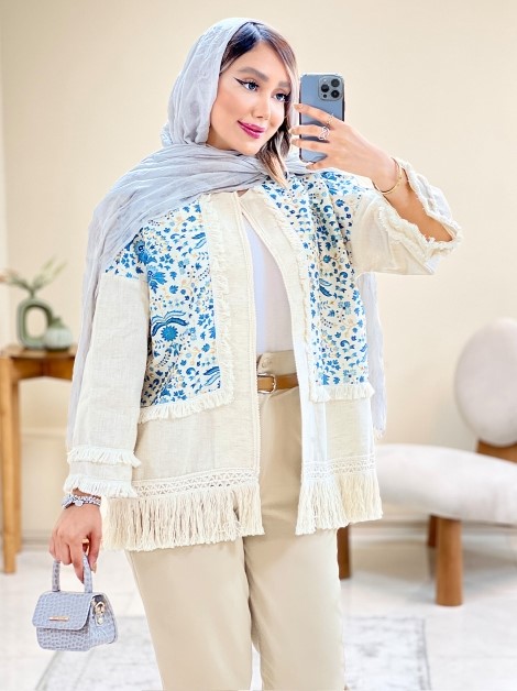 مانتو لنین جلو باز