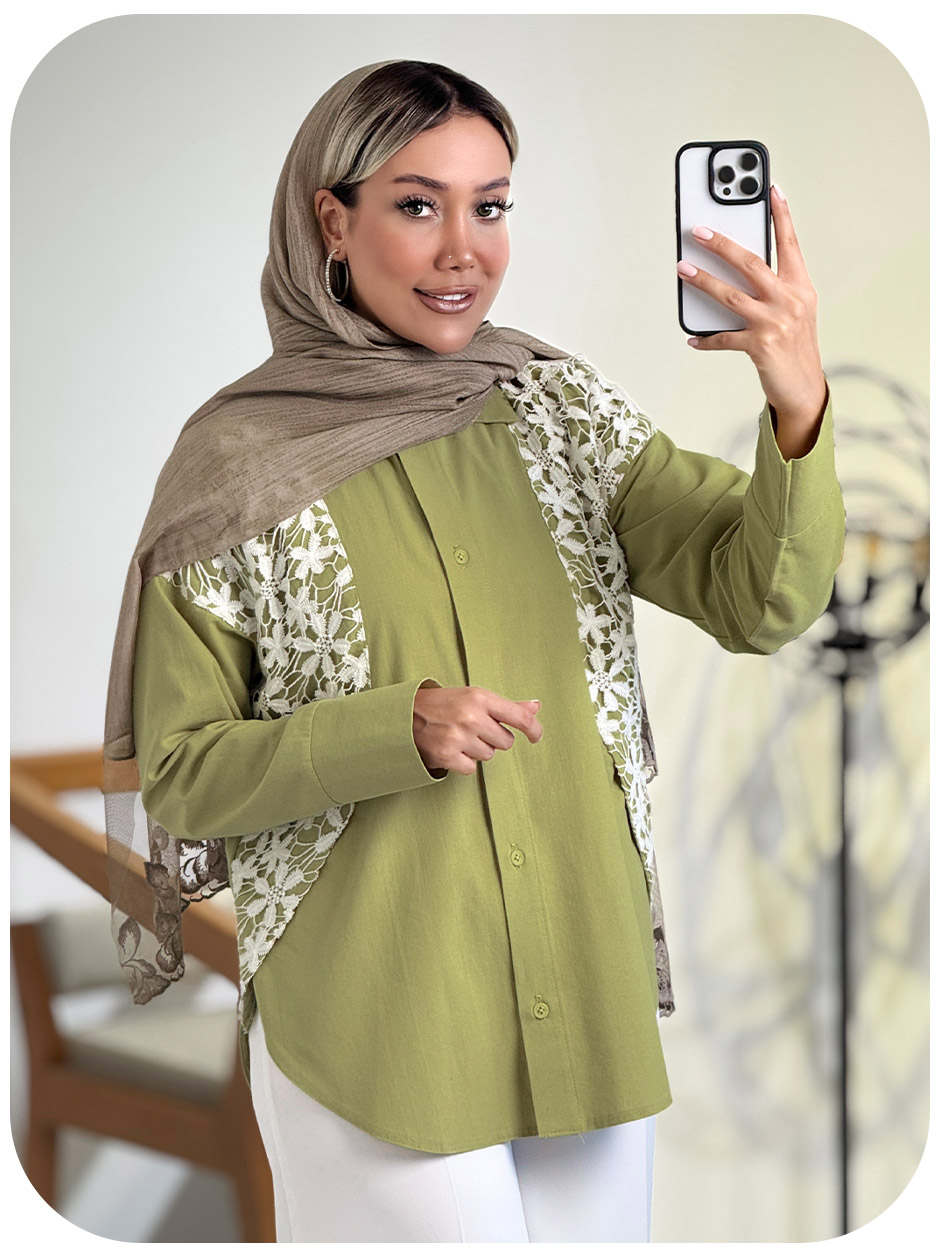 شومیز طرح دار